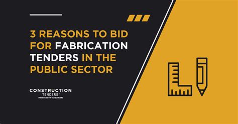 tenders for metal fabrication|how to get fabrication contracts.